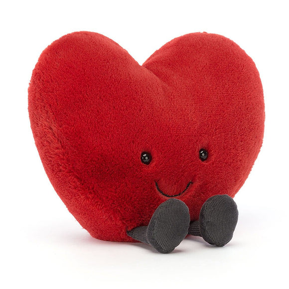 Jelly Cat Amuseable Large Red Heart Large