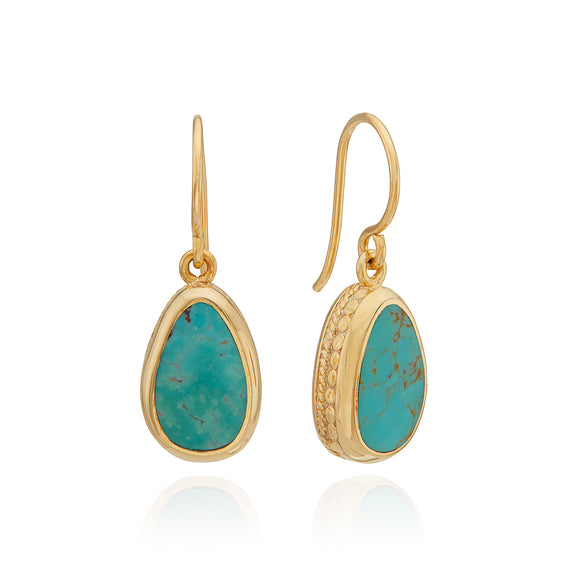 Anna Beck Turquoise Asymmetrical Drop Earrings