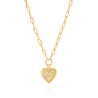 Anna Beck Medium Gold Heart Necklace