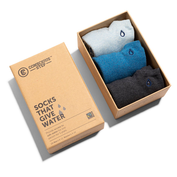 Conscious Step Box Socks that Give Water M