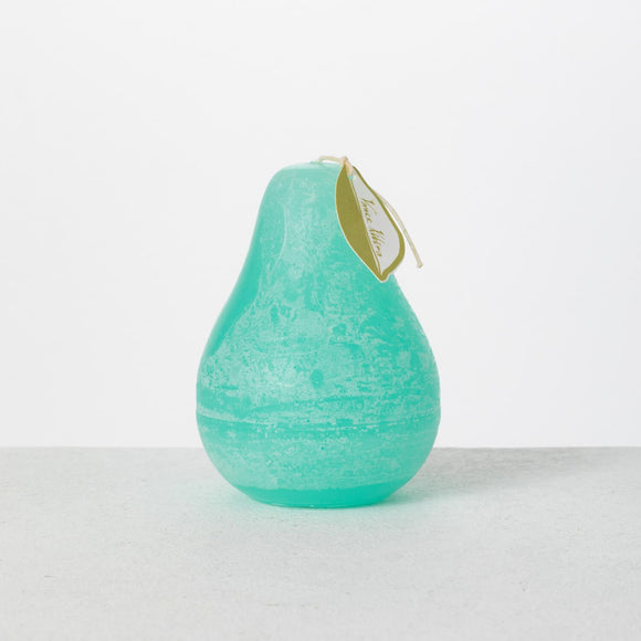 VK Turquoise Pear Candle