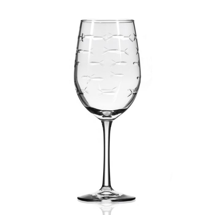 Rolf School of Fish Small White Wine Glass  Oceana