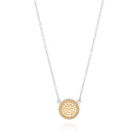 Anna Beck Gold & Silver Classic Disc Necklace