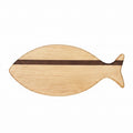 WL Hand Carved Charcuterie Board Fish W/Feet
