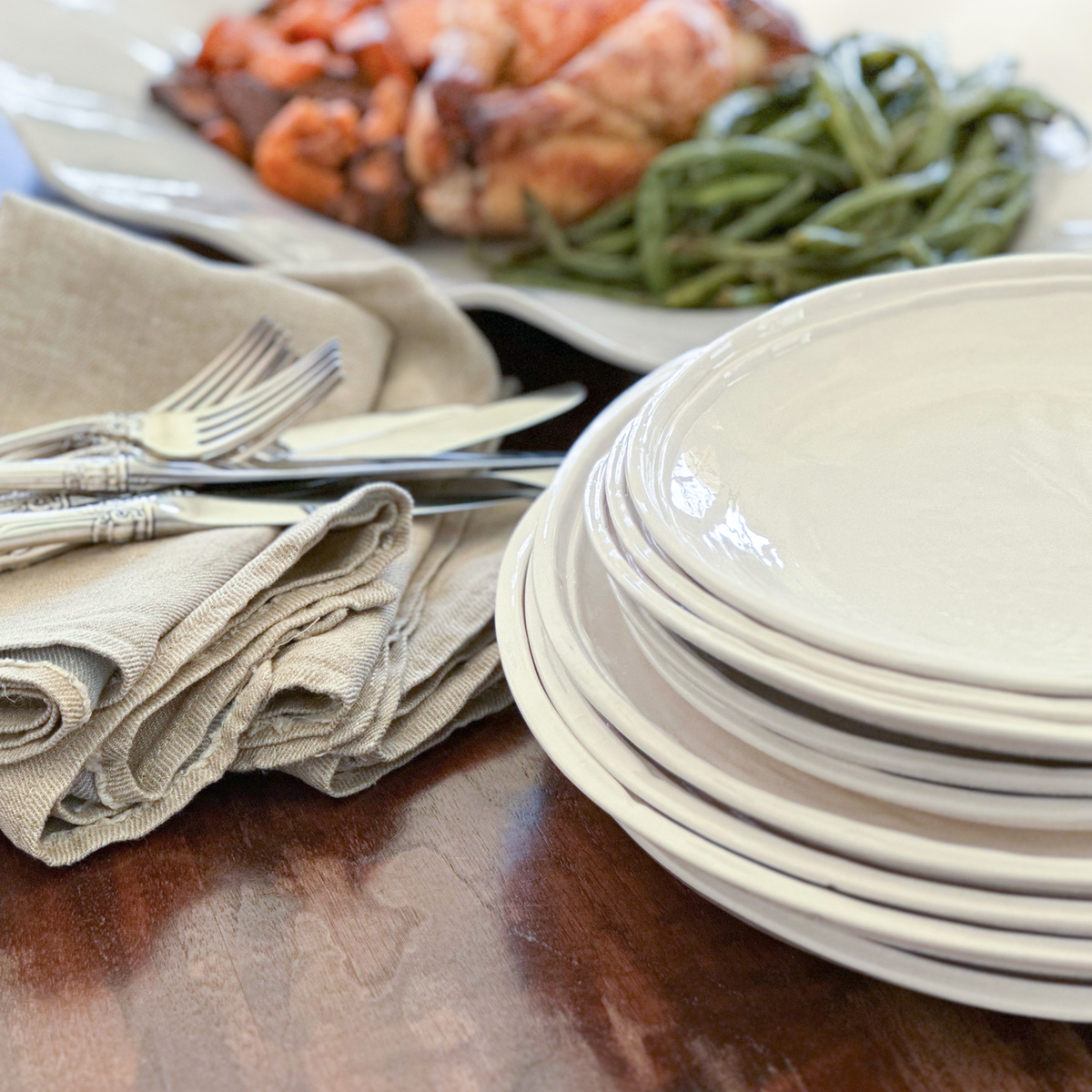 Double Line Salad Plate