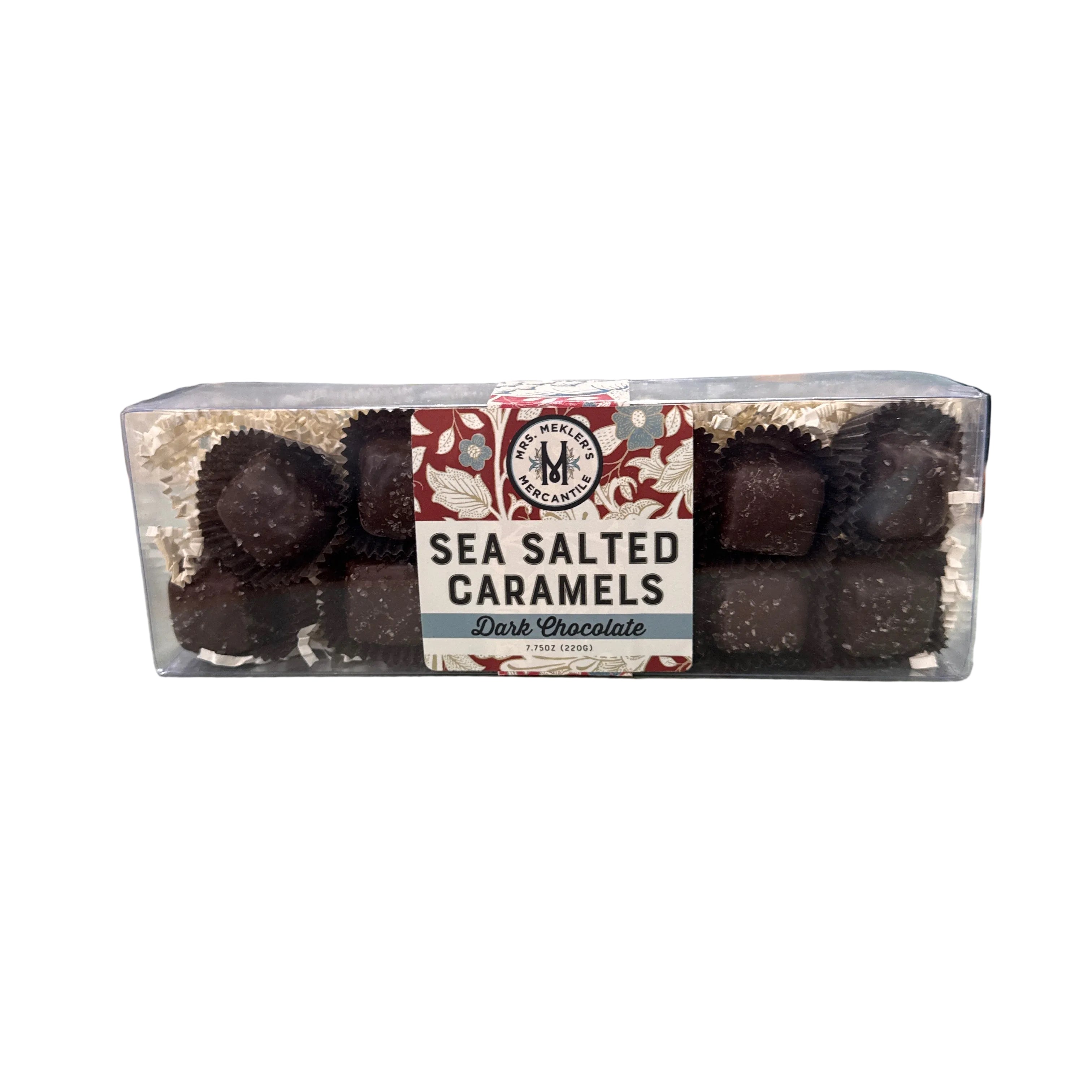 Mrs. Mekler's Mercantile Sea Salted Dark Chocolate Caramel's