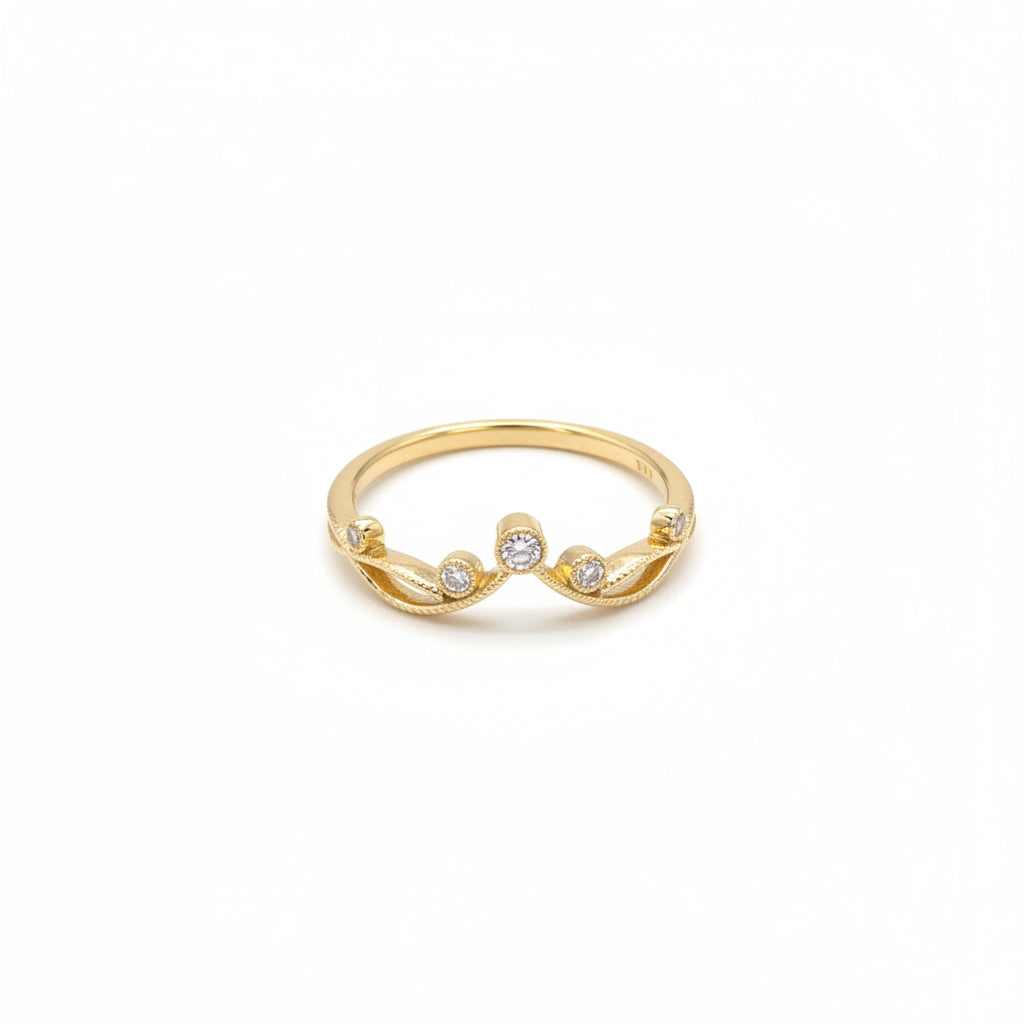 Quality Diamon Ring Dia.07 14KY