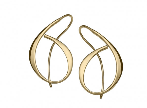 Ed Levin Gold Allegro Earrings