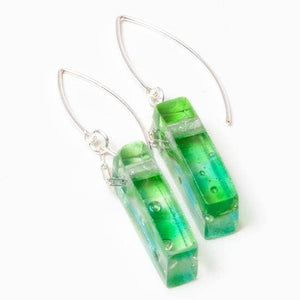 Smart Glass Mosaic Confetti Stiletto Earrings