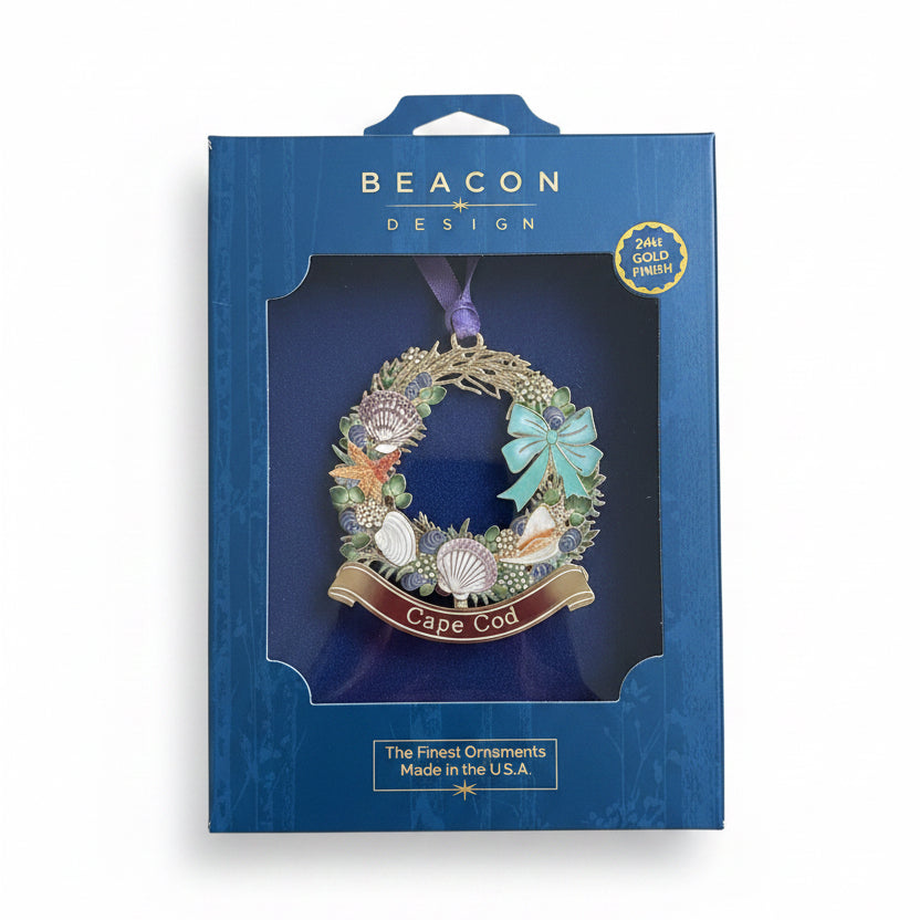Coastal Wreath Ornament