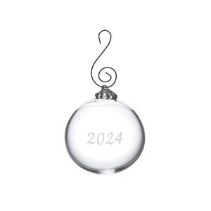 Simon Pearce 2024 Ornament in Gift Box