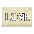 Ben's Garden - Love Outline Decoupage Glass Tray