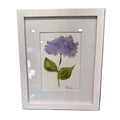 Jen Decker 5x7 Stitched Floral White Frame