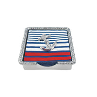 Mariposa Anchor Rope Napkin Box