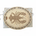 Bees Boards Oval 3 Track Cribbage Board Lobster
