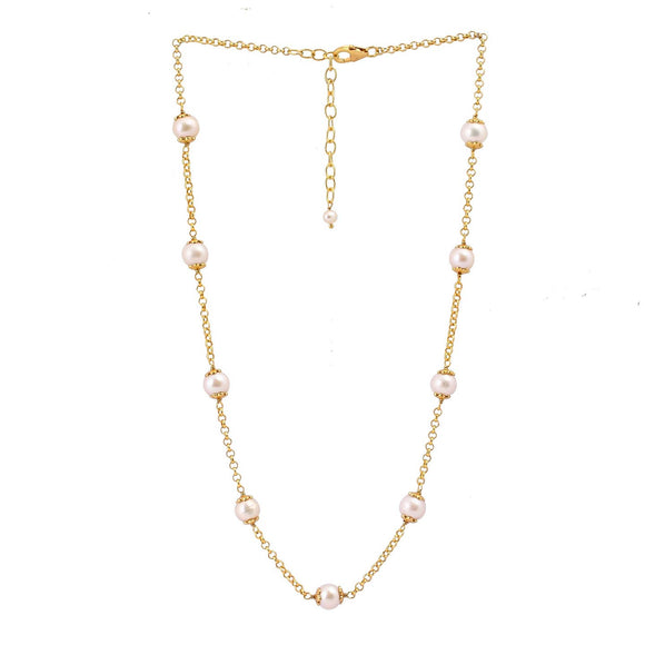 Manjusha Pearl Cap Necklace