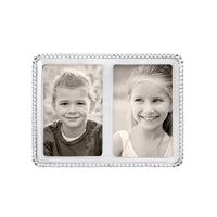Mariposa Beaded Double 4x6 Frame