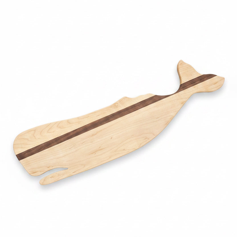 WL Hand Carved Whale Charcuterie Board w/Feet