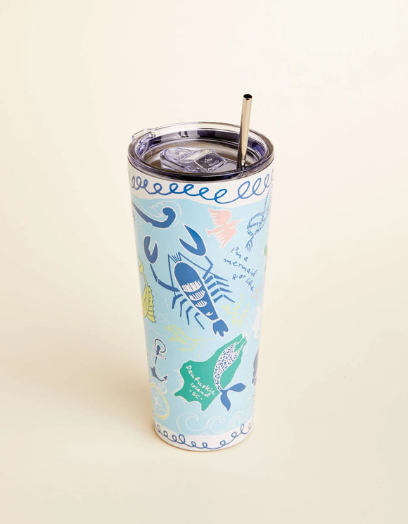 Spartina Stainless drink Tumbler Overboard