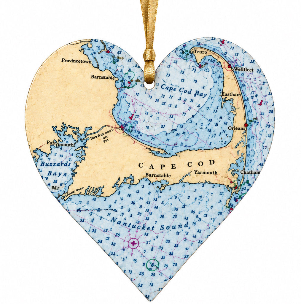 Maritime Tribes Anchor/Heart Ornament