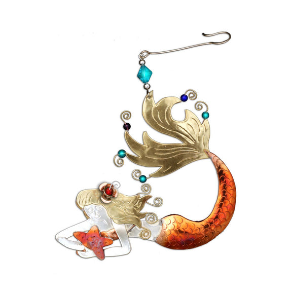 Pilgrim Imports Mermaid Lilly Ornament