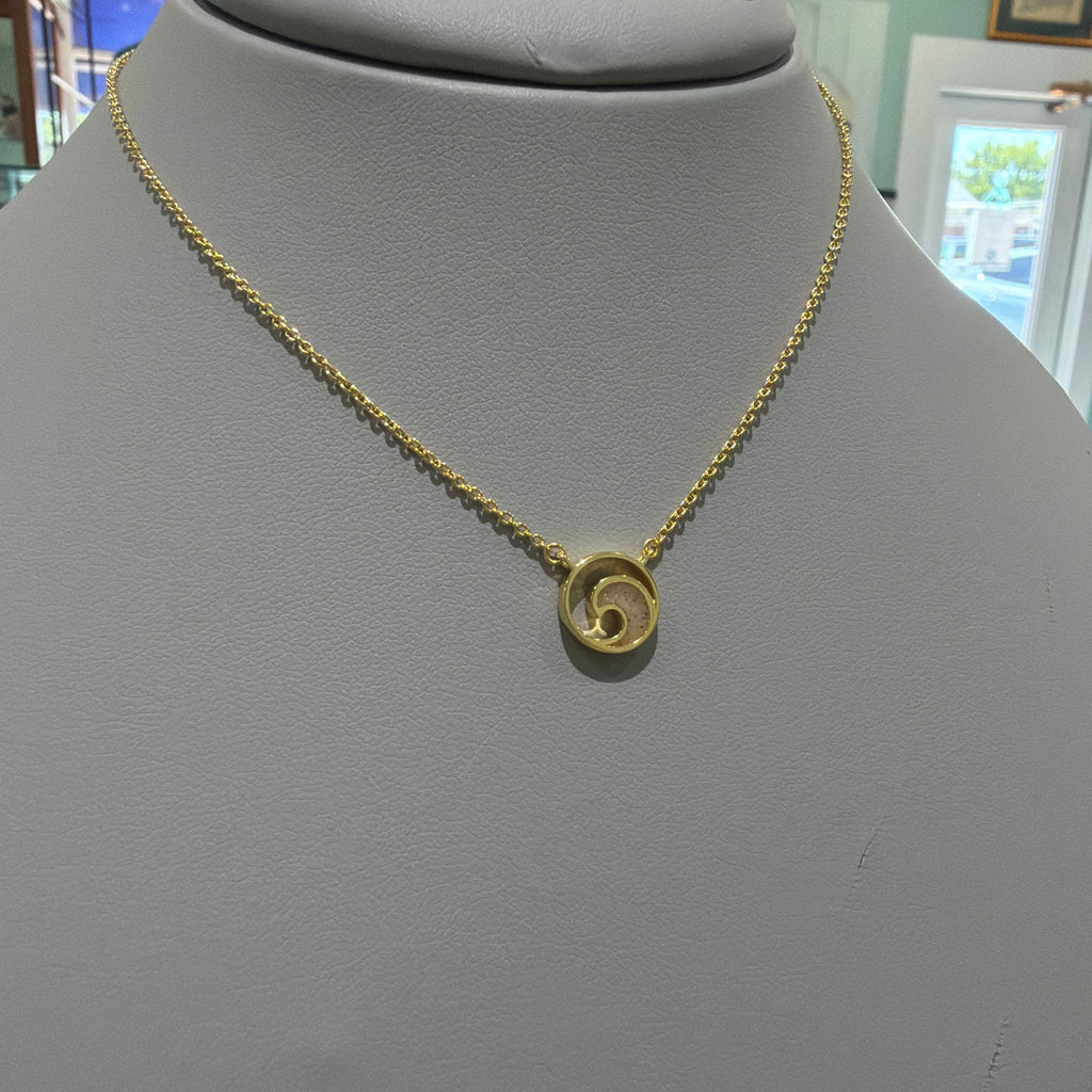 Dune Delicate Wave Necklace
