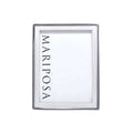 Mariposa Signature White 5x7 Frame