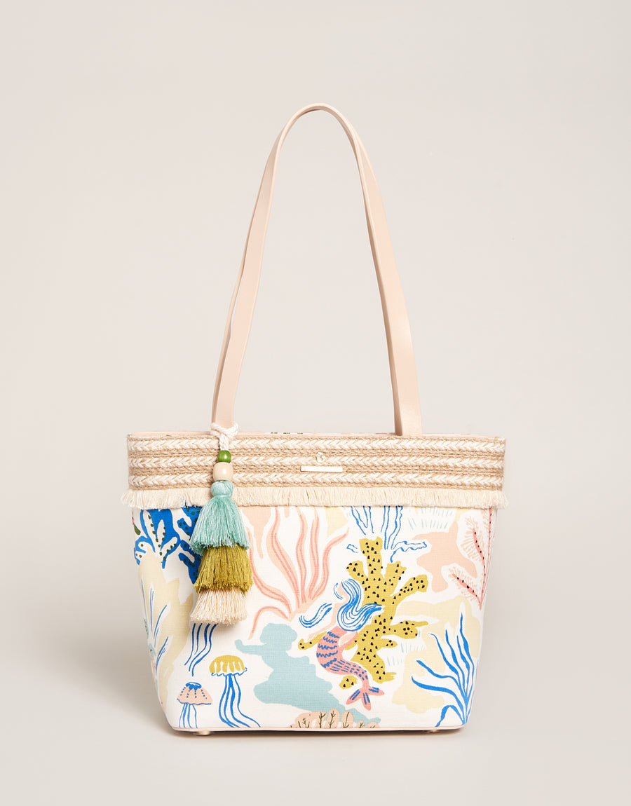 Spartina Mermaid Sea Freeport Tote
