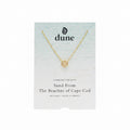 Dune Delicate Dune Round Necklace 14K Gold Vermeil
