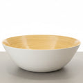 Classic Bamboo Party Bowl White