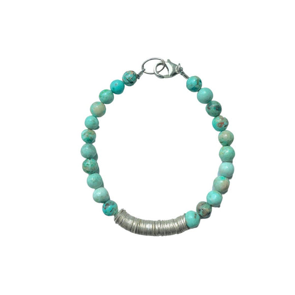 Gillian Inspired Designs Turquoise Tribe Bracelet