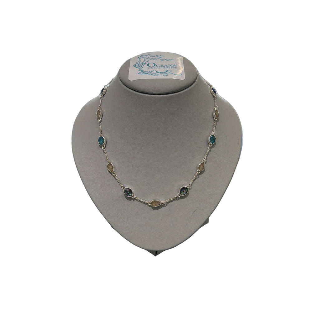 Dune Stepping Stone Necklace Sand