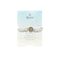 Dune Beaded Adjustable Round Bracelet - Moonstone