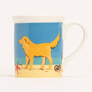 Shard Yellow Dog Mug