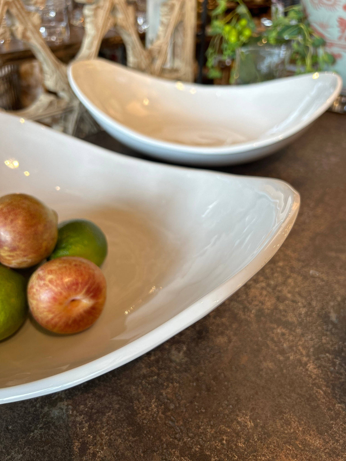 Oblong Crescent Serving Bowl , NEW!