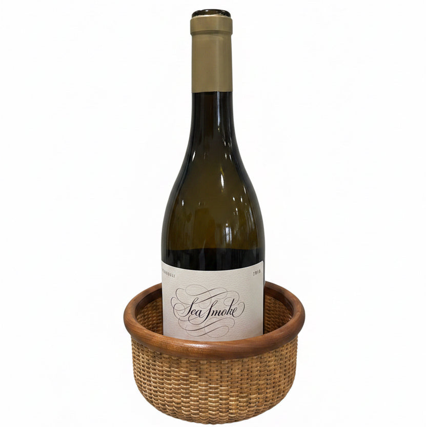 Nantucket Basketworks Wine Coaster Chipcot #159 (C)