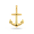 D'Amico 14K Gold Anchor Pendant