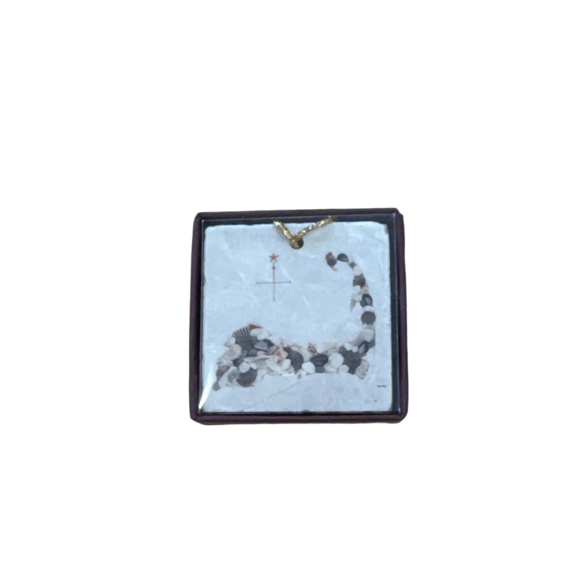 Marble Ornaments with Marjorie's Artwork