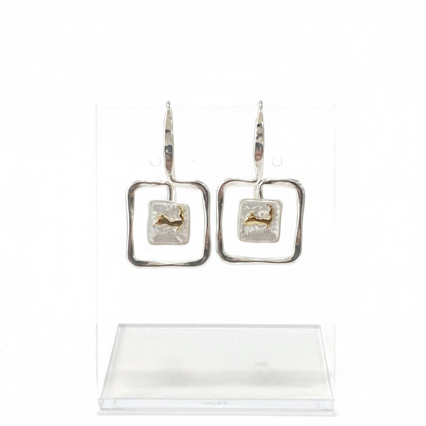 Ed Levin Zenith Earring SS/FWP Cape Cod