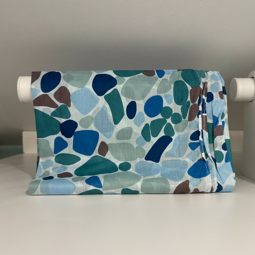 Batela Multi Colored Beach Glass Scarf