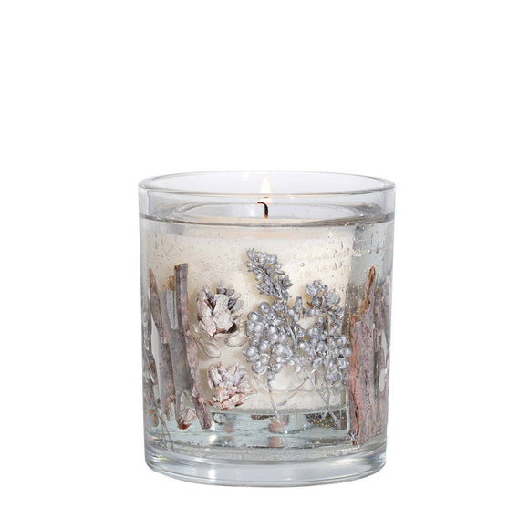 StoneGlow White Cashmere & Pear Natural Wax Gel Tumbler Candle