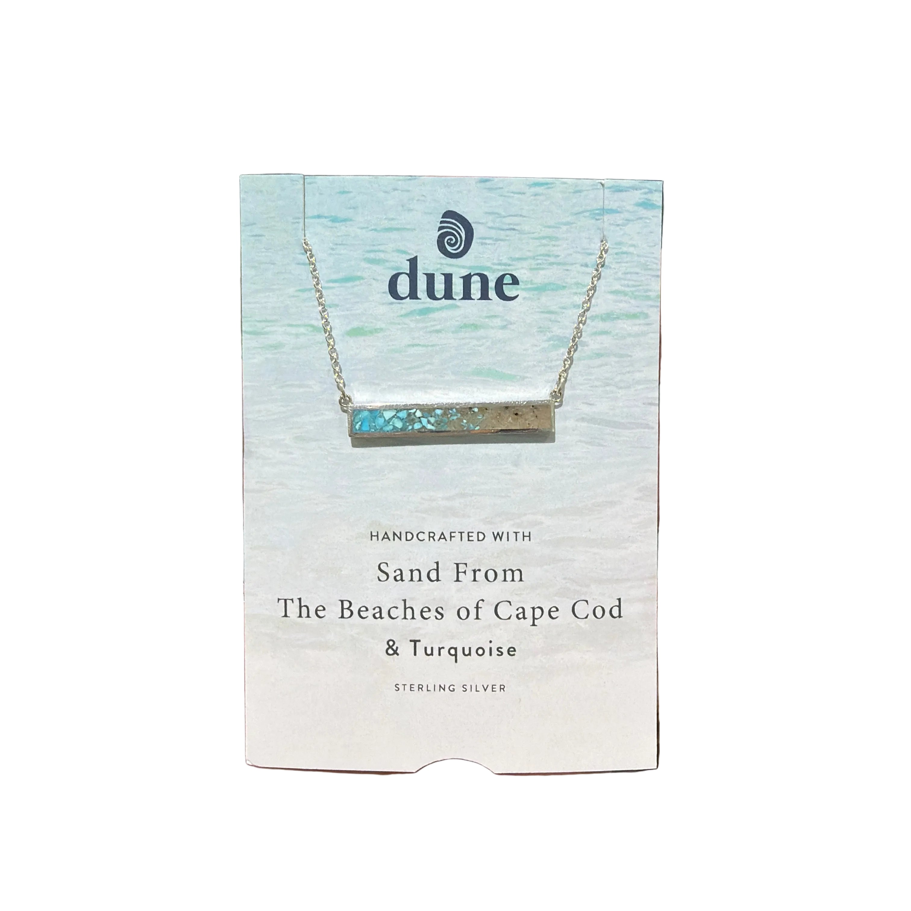 Dune Luxe Sideways Dune Bar Necklace
