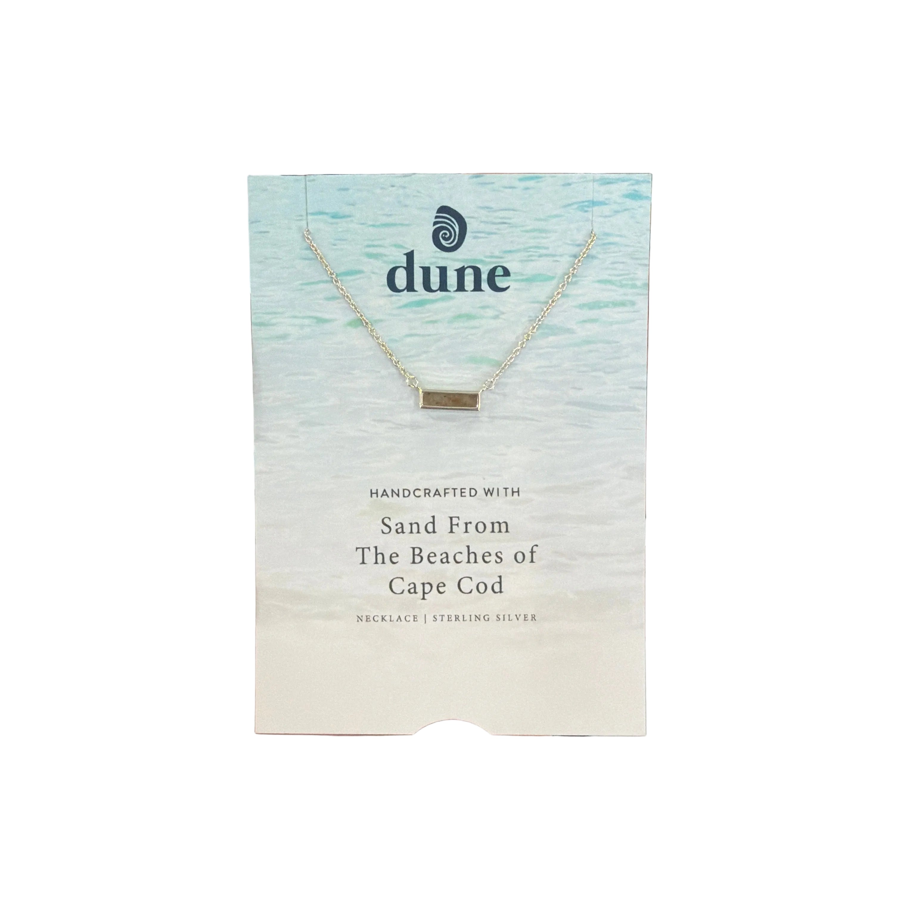 Delicate Dune Bar Necklace