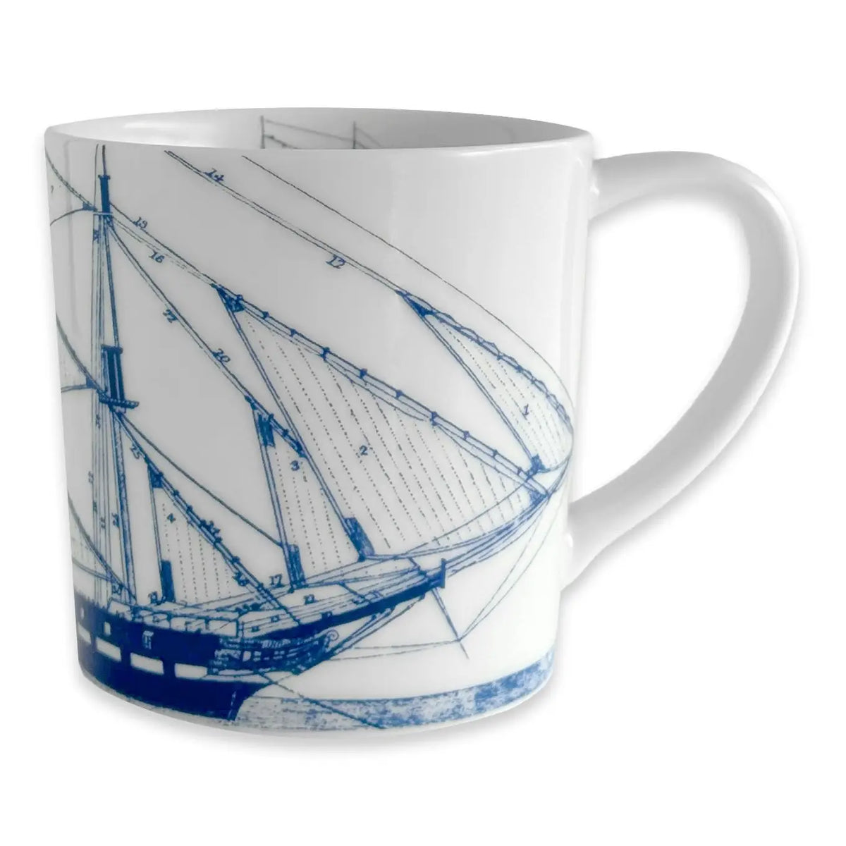 Porcelain Rigging Mug