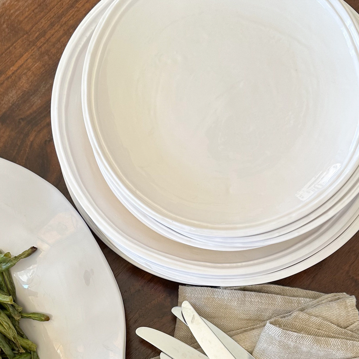 Double Line Salad Plate