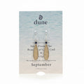 Dune Birth Stone Earring Teardrop