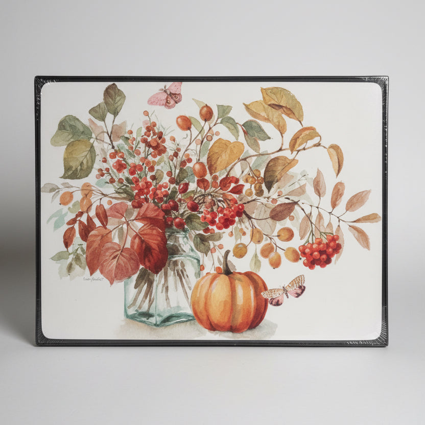 Cala Home Autumn In Nature Decorative Hardboard Placemats