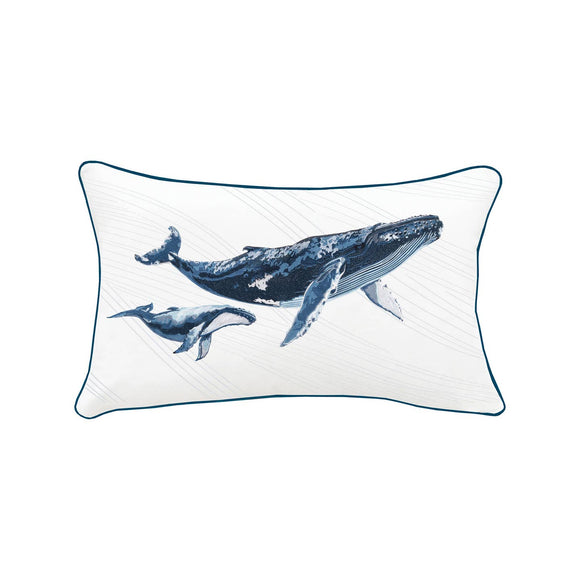 Rightside Design Humpback Whale Pillow