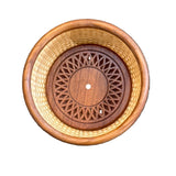 Nantucket Basketworks Wine Coaster Chipcot #159 (C)