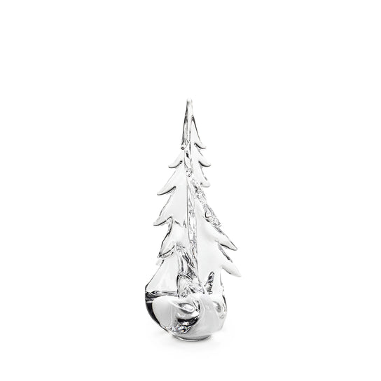 Simon Pearce Vermont Twist Evergreen 14"  Tree in gift box